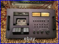 Vintage Tape Player Nakamichi 600 2 Head Cassette Recorder Deck Console Black