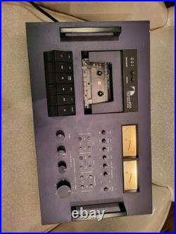 Vintage Tape Player Nakamichi 600 2 Head Cassette Recorder Deck Console Black