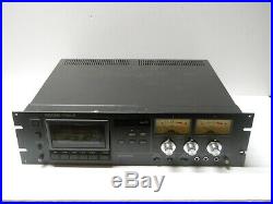Vintage Tascam 112 Mkii Professional Rack Mount Studio Cassette Deck Recorder
