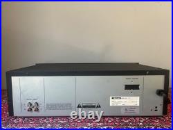 Vintage Tascam 112 Rack Mountable Studio Cassette Deck Tape Recorder tested