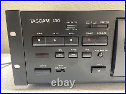 Vintage Tascam 130 Cassette Deck Tape Recorder (Powers on)