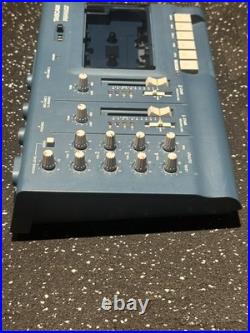 Vintage Tascam Porta 02 Blue MiniStudio Portable 4-Track Cassette Recorder