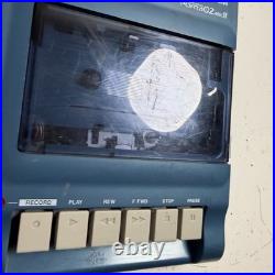 Vintage Tascam Porta 02 MKII Blue MiniStudio Portable 4-Track Cassette Recorder