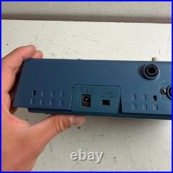 Vintage Tascam Porta 02 MKII Blue MiniStudio Portable 4-Track Cassette Recorder