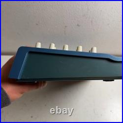 Vintage Tascam Porta 02 MKII Blue MiniStudio Portable 4-Track Cassette Recorder