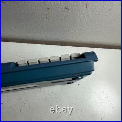 Vintage Tascam Porta 02 MKII Blue MiniStudio Portable 4-Track Cassette Recorder