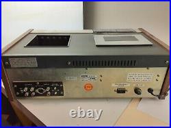 Vintage Teac Cassette Deck Tape Player Recorder 450 with Dust Cover