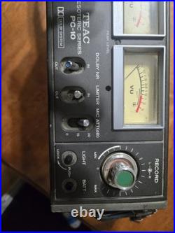 Vintage Teac Esoteric Series PC-10 Stereo Portable Cassette Recorder