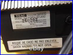 Vintage Teac Tascam 144 Cassette Tape Recorder Vintage Portastudio 4 Track Case