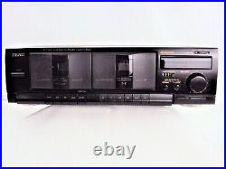 Vintage Teac W-518r Dual Cassette Player Recorder Hi-speed Dub Dolby B Nr Sound