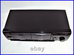 Vintage Teac W-518r Dual Cassette Player Recorder Hi-speed Dub Dolby B Nr Sound