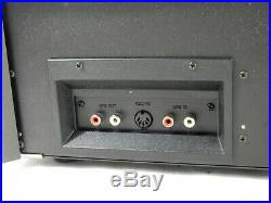 Vintage Technics 641 Stereo Cassette Deck Player Recorder Black Fully Funct