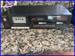 Vintage Technics Cassette Deck Recorder Tape Player Hi-Fi Dolby 80s Metal VIDEO