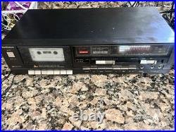 Vintage Technics Cassette Deck Recorder Tape Player Hi-Fi Dolby 80s Metal VIDEO