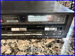 Vintage Technics Cassette Deck Recorder Tape Player Hi-Fi Dolby 80s Metal VIDEO