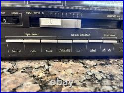 Vintage Technics Cassette Deck Recorder Tape Player Hi-Fi Dolby 80s Metal VIDEO