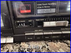 Vintage Technics Cassette Deck Recorder Tape Player Hi-Fi Dolby 80s Metal VIDEO