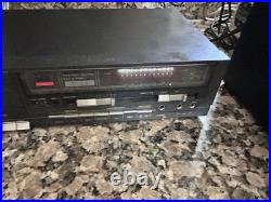 Vintage Technics Cassette Deck Recorder Tape Player Hi-Fi Dolby 80s Metal VIDEO