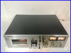 Vintage Technics RS-676US Cassette Player/Recorder-Works-Minty-Rare! -NEW Belts