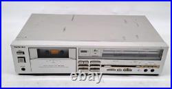 Vintage Technics RS-M234X Cassette Deck Tape Player Recorder DBX Silver Vintage Technics RS-M234X Cassette Deck Tape Player Recorder DBX Silver