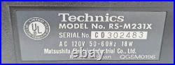 Vintage Technics RS-M234X Cassette Deck Tape Player Recorder DBX Silver Vintage Technics RS-M234X Cassette Deck Tape Player Recorder DBX Silver