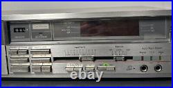 Vintage Technics RS-M234X Cassette Deck Tape Player Recorder DBX Silver Tested