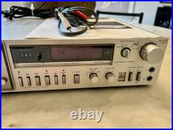 Vintage Technics RS-M270X Direct Drive Cassette Deck Tested Works withManual M270X