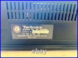 Vintage Technics RS-M270X Direct Drive Cassette Deck Tested Works withManual M270X