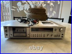 Vintage Technics RS-M270X Direct Drive Cassette Deck Tested Works withManual M270X