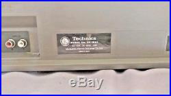 Vintage Technics RS-M63 3-Head Cassette Deck Recorder