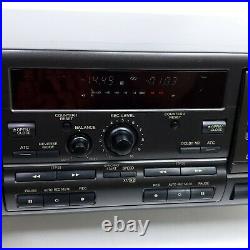 Vintage Technics RS-TR575 Stereo Cassette Deck Dual Tape Player Recorder Dolby