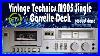 Vintage-Technics-Single-Cassette-Deck-Player-And-Recorder-M205-With-Oldschool-Meters-Product-Demo-01-grri