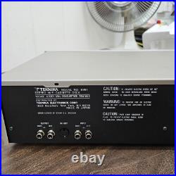 Vintage Teknika 8861 Stereo Hi-Fi Casette Deck Japan Silver Works