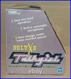 Vintage Tiger Electronics Deluxe Talkgirl Cassette Recorder Voice Changer NIB