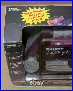 Vintage Tiger Electronics Deluxe Talkgirl Cassette Recorder Voice Changer NIB