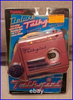 Vintage Tiger Talk Talkgirl Cassette Recorder With Voice Changer 1997 Tiger Deluxe