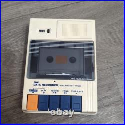 Vintage Tomy Data Recorder Cassette Player TESTED Super Rare! Tp1540