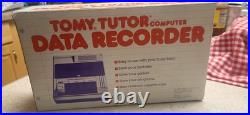 Vintage Tomy Data Recorder Cassette Player UNTESTED Super Rare Vintage Tomy Data Recorder Cassette Player UNTESTED Super Rare