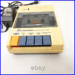 Vintage Tomy TP-1540 Data Recorder Cassette Player Tested, Rare