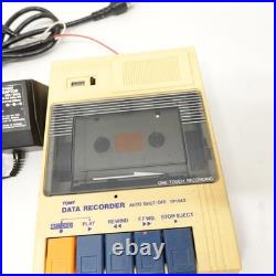 Vintage Tomy TP-1540 Data Recorder Cassette Player Tested, Rare