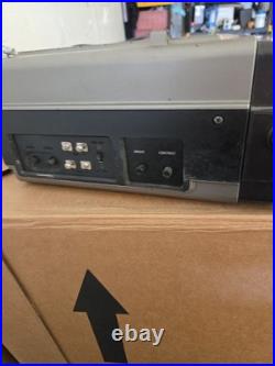 Vintage Toshiba GT-5000 TV Radio Cassette Recorder RARE Powers On SEE