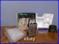 Vintage Toshiba KT-VS1 Model Portable Cassette Player with Tuner Pack Still In Box