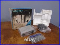 Vintage Toshiba KT-VS1 Model Portable Cassette Player with Tuner Pack Still In Box