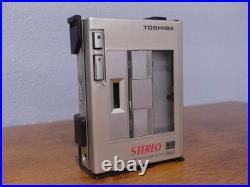 Vintage Toshiba KT-VS1 Model Portable Cassette Player with Tuner Pack Still In Box