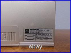 Vintage Toshiba KT-VS1 Model Portable Cassette Player with Tuner Pack Still In Box