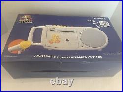 Vintage Toshiba Looney Tune Tweety Sylvester Radio Cassette Recorder LT401 TWE