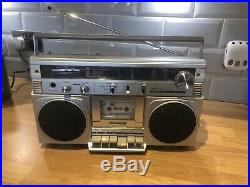 Vintage Toshiba RT-100S Stereo Radio Cassette Recorder Boombox Collectable