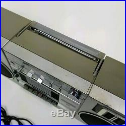 Vintage Toshiba RT-150S 1983 Portable Stereo Radio Cassette Recorder 80s Boombox