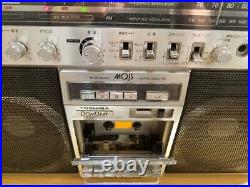 Vintage Toshiba RT-8780S Bom Beat Boom Box Stereo Radio Cassette Recorder