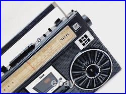 Vintage Trident CX-449F Boombox Ghettoblaster Stereo Radio Cassette Recorder